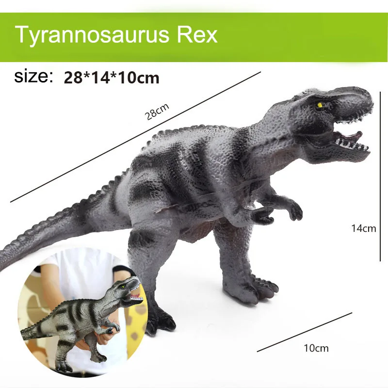 Dinosaurio Indominus Rex tiranosaurio Velociraptor animales modelo figuras de acción simulación Brontosaurus Stegosaurus juguetes