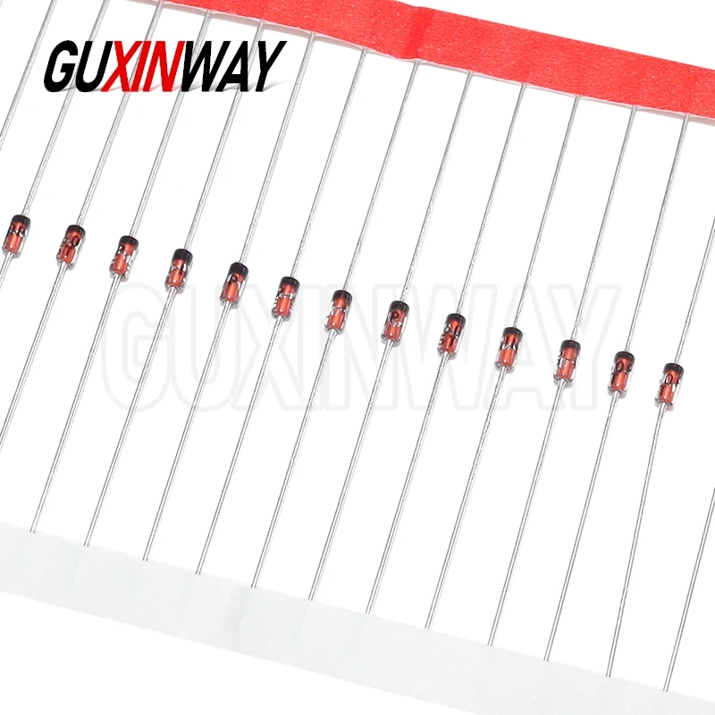 Diode de Signal de commutation au plomb Axial 1N4148 IN4148 4148 DO-35, 1N60 1N60P Schottky Germanium, Radio TV, détection FM