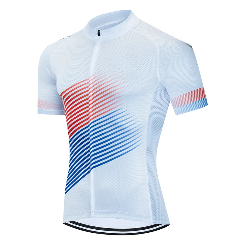 Cycling Team Jersey MTB Maillot Mens Short Bicycle Clothing Summer 2023 Quick Dry Road Bike Shirt Breathable Uniform