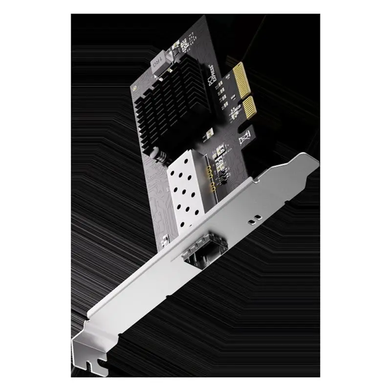 A53M-For Desktop SFP+ 10GB M. 2Pcie 4X Fiber Optic Ethernet Adapter X520-Da Network Card 82599 Chip For Server