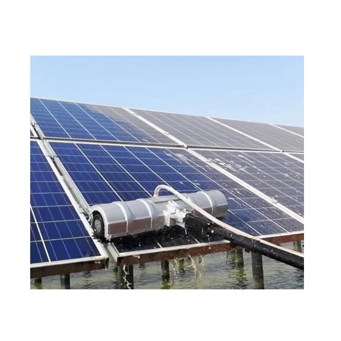 

Automatic Solar Panel Cleaning Brush Clean Machine Power 5.4m Roller Brush Solar Panel Cleaning For Photovoltaic Station