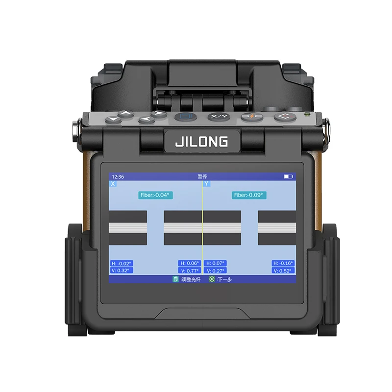 

2025 hot sale Full Automatic Jilong KL-530 Fiber Splicing Machine 8S Splicing time Fusion Splicer 4motors Welding Machine