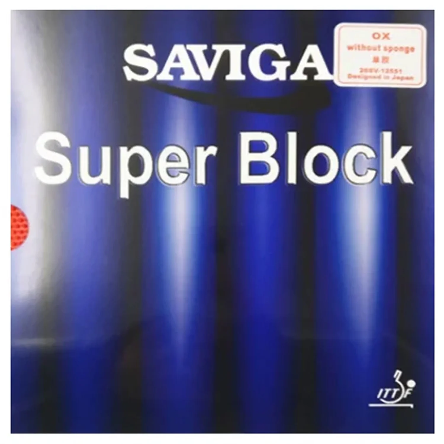 SAVIGA Super Block OX Table Tennis Rubber Long Pips Ping Pong Rubber Without Sponge Super Block OX