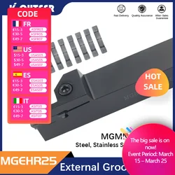 ๊ทธ๋ฃจ MGEHR2525-1.5 MGEHR2525-2 MGEHL2525-4 MGEHR2525-5 ๋ฐ ์ด๊ฒฝ ๋ธ๋ ์ด๋ MGMN150 MGMN200 MGMN300