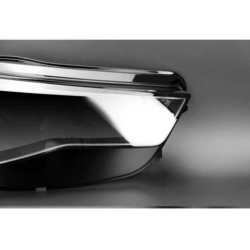 

Car Front Headlight Lens Cover For Audi A6L C7PA 2016 2017 2018 Left Right Transparent Replacement Lampshade Auto Accessories
