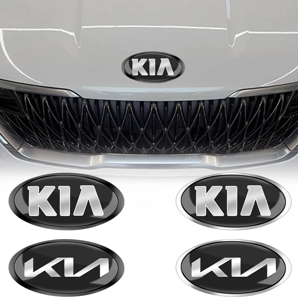 Image of Auto Styling Front Hood Emblem Hinten Stamm Abzeichen Aufkleber Modifizierte Teile Für KIA KN Pegas Sorento Soul Cerato Sportage Optima Niro