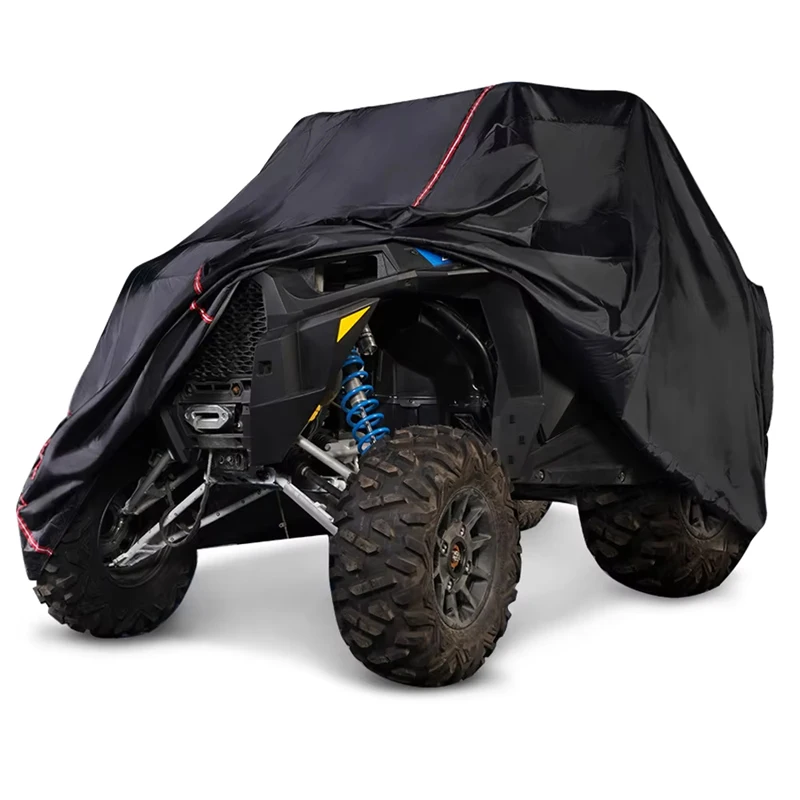Universal Quad Bike ATV Cover 190T Waterproof Motorcycle Vehicle Scooter Motorbike Covers Black M L XL XXL XXXL