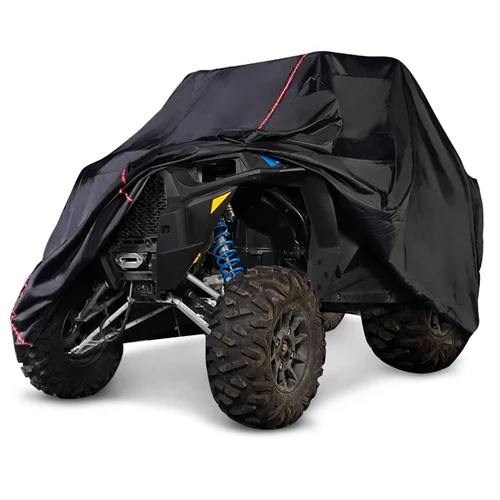 Imagen 2 del producto Cubierta Universal para Quad Bike ATV 190T, impermeable, para motocicleta, vehículo, Scooter, motocicleta, negro, M, L, XL, XXL, XXXL