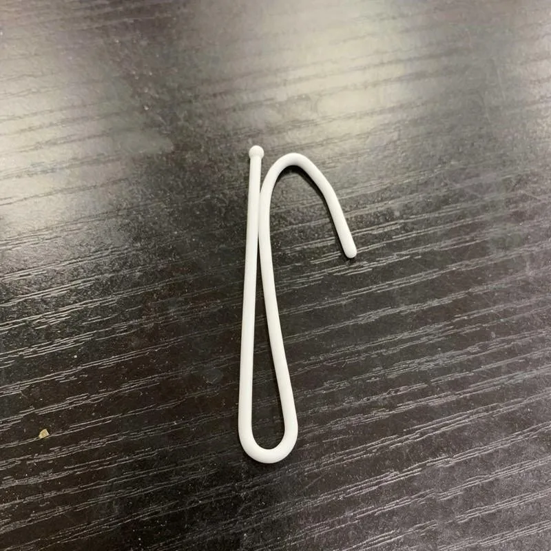 Single Prong Curtain Clips 26 pcs, Easy Simple Operation, Silver Iron Material, for Bathroom Fabric Hanging
