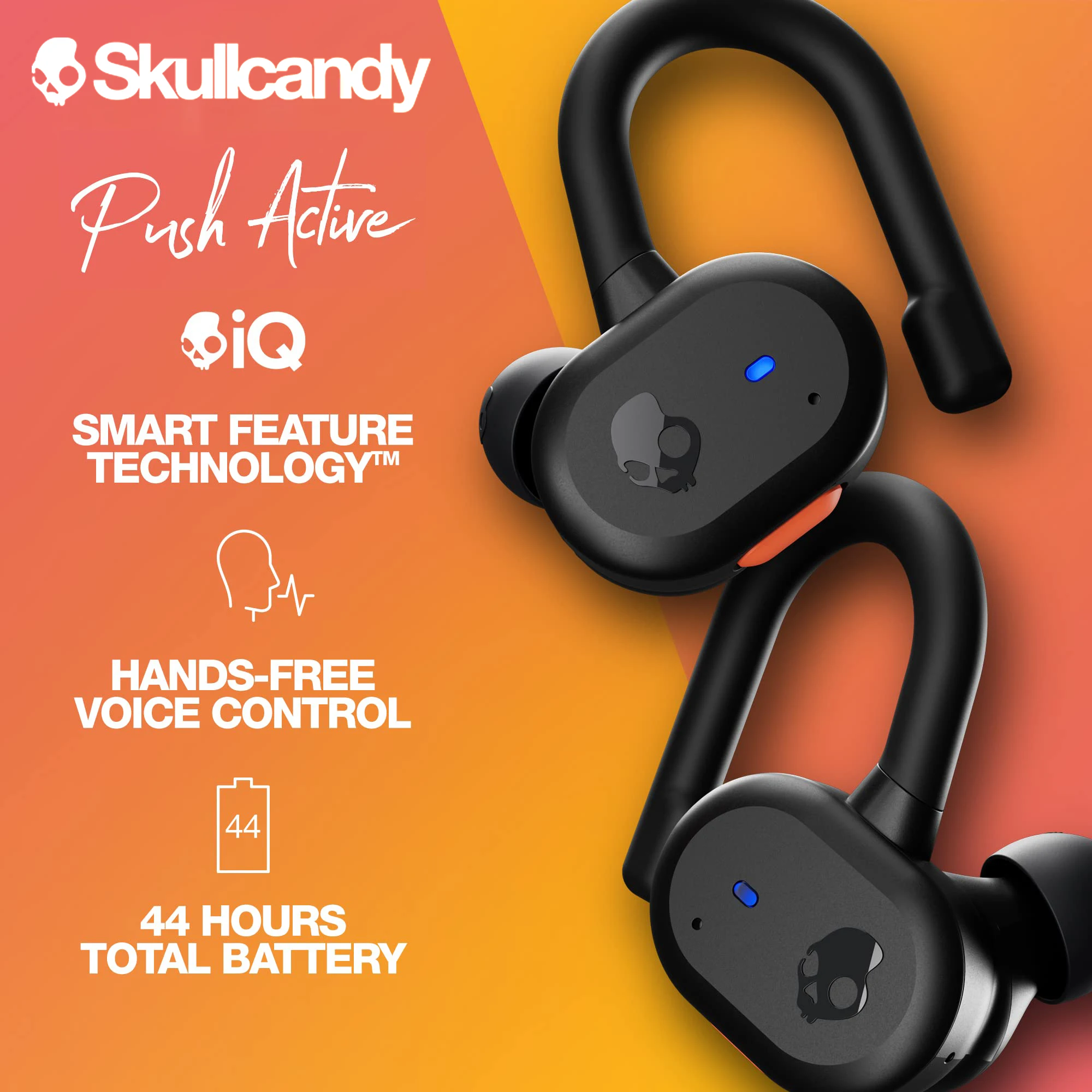 Skullcandy Push Active TWS Blu – обзор и цена Home Office Headset