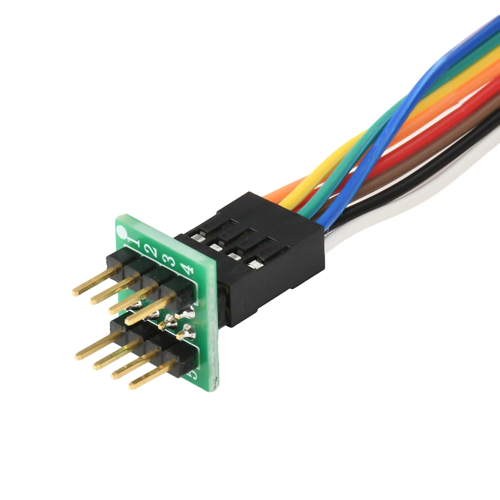 SOP8/WSON8/QDFN8 Chip-Download-, Brenn- und Lesesonde mit Federstift, Flash-Chip-Brenner mit Kabel, Abstand 4,4/5,8/6,5/8,5 – Detail 5