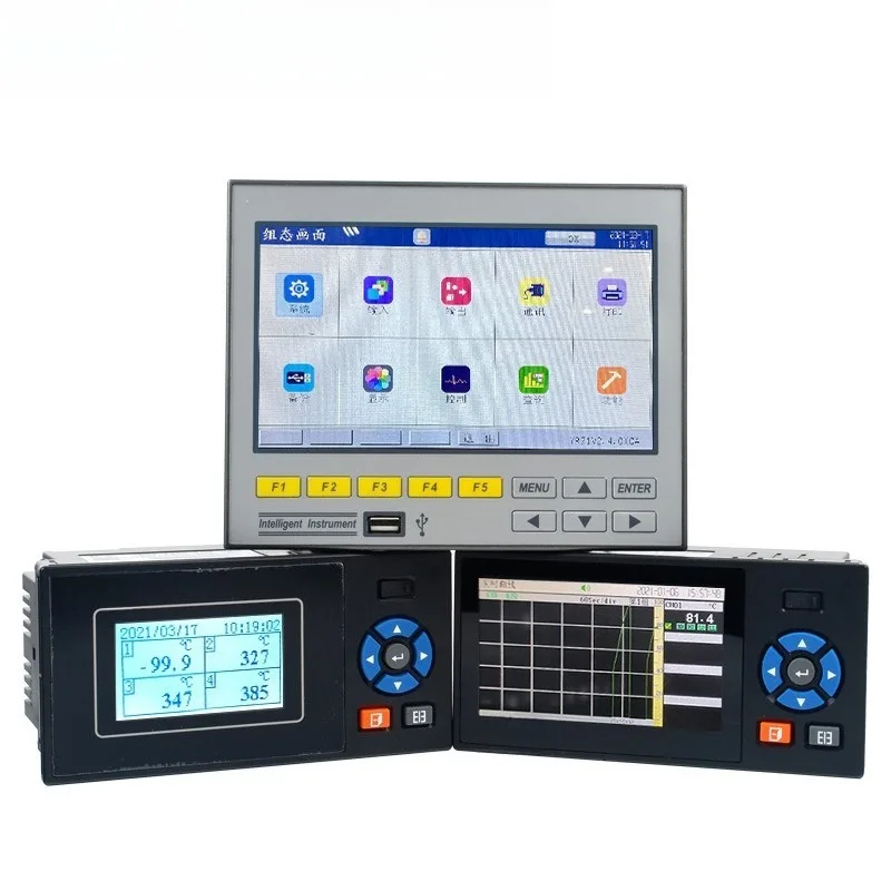 Industrial Grade Temperature Pressure Level Transmitter Multi Channel Data Recorder 8 16 24 32 Channel Signal Logger High