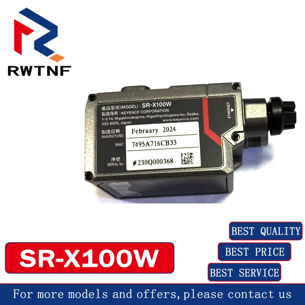 العلامة التجارية الجديدة الأصلية SR-X100W KEYENCE AI قراءة الباركود الذكية، مخزون المستودعات الأصلي 100% #2