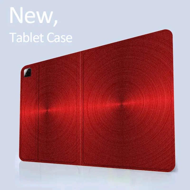 

Glossy Red Orange Cool Tablet Case For Xiaomi Redmi Mi Pad 4 5 6 6s 7 7s SE Pro 2 11 Plus Max 12.4 11.2 12.5 8.7 inch