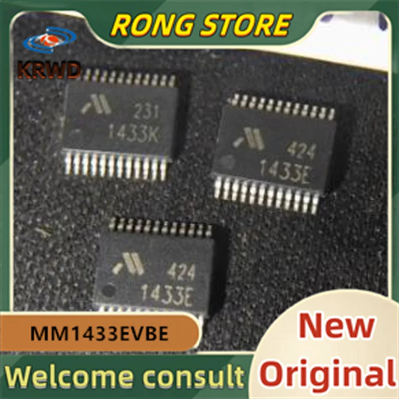 10PCS 1433E  New and original MM1433EVBE MM1433 MM1433E  TSSOP24