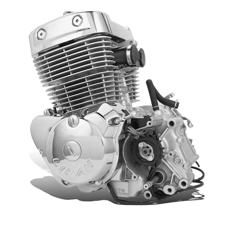 

CQJB High Quality Motorcycle Engine 250CC Air Cooled Parallel Double Cylinder Motorcycle Engine Assembly