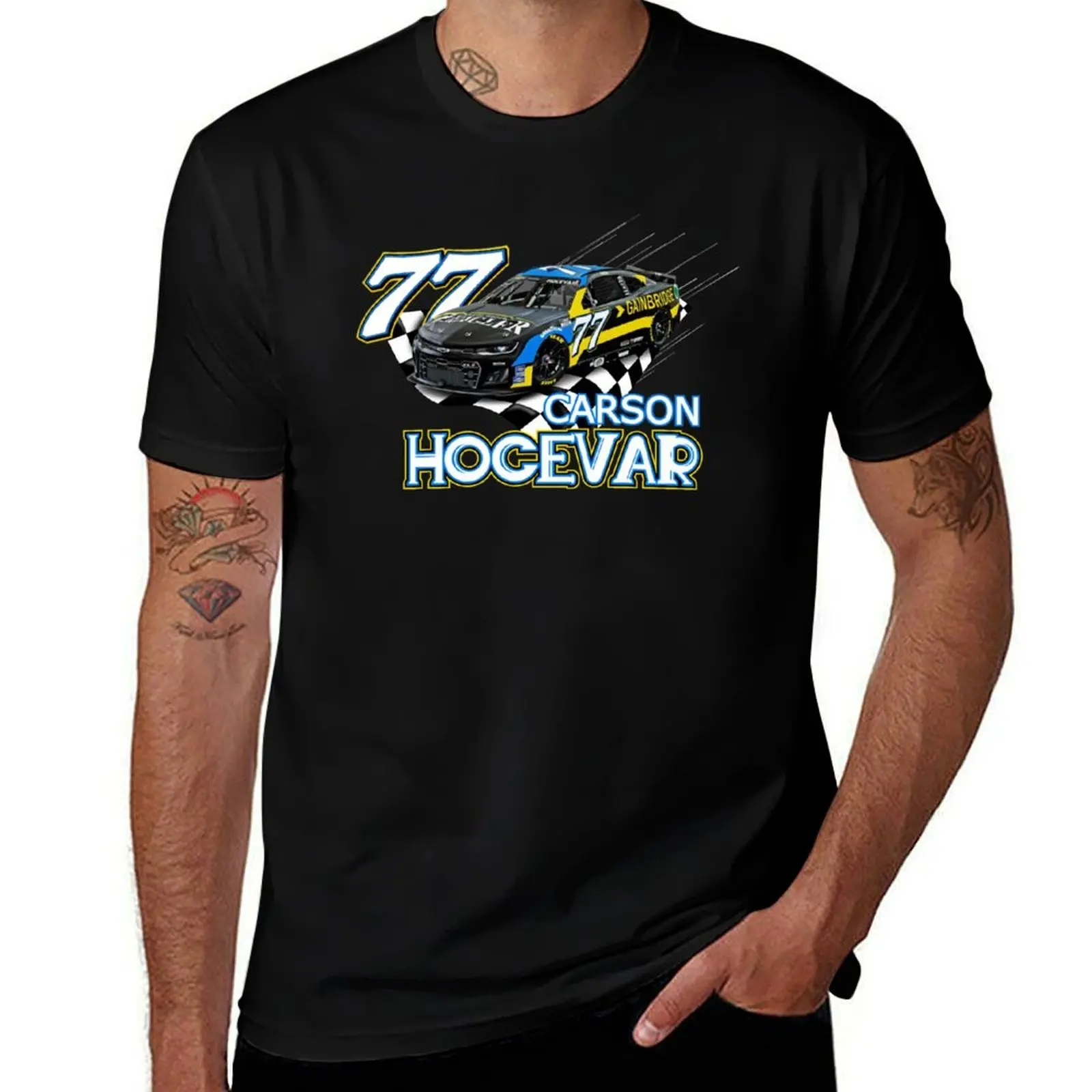 

Carson Hocevar - Victory Lane design T-Shirt Clothing oversized graphic tee custom t shirt valentines clothes luxury clothes men
