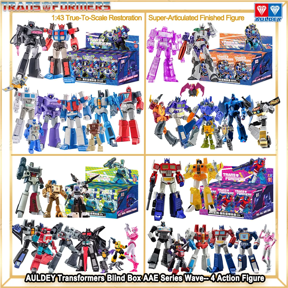 

New Ultra Magnus Figure AULEDY Transformers Wave 1-4 Full Set G1 Style Finished Model Shockwave Ironhide Articulated Toys Gifts