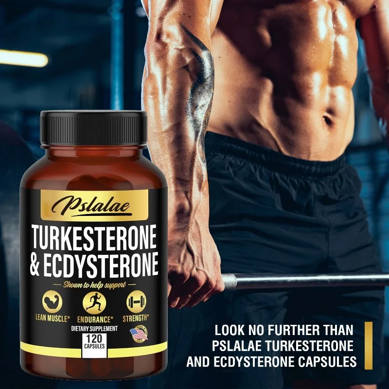 

Turcosterone & Ecdysterone - Supports Increased Muscle Mass, Improved Athletic Performance, Endurance, and Boosts Drive