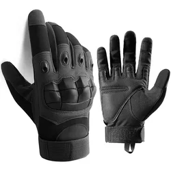 Guantes militares de dedo completo para motocicleta, manoplas antideslizantes para deportes al aire libre, Softshell, carreras de motociclistas