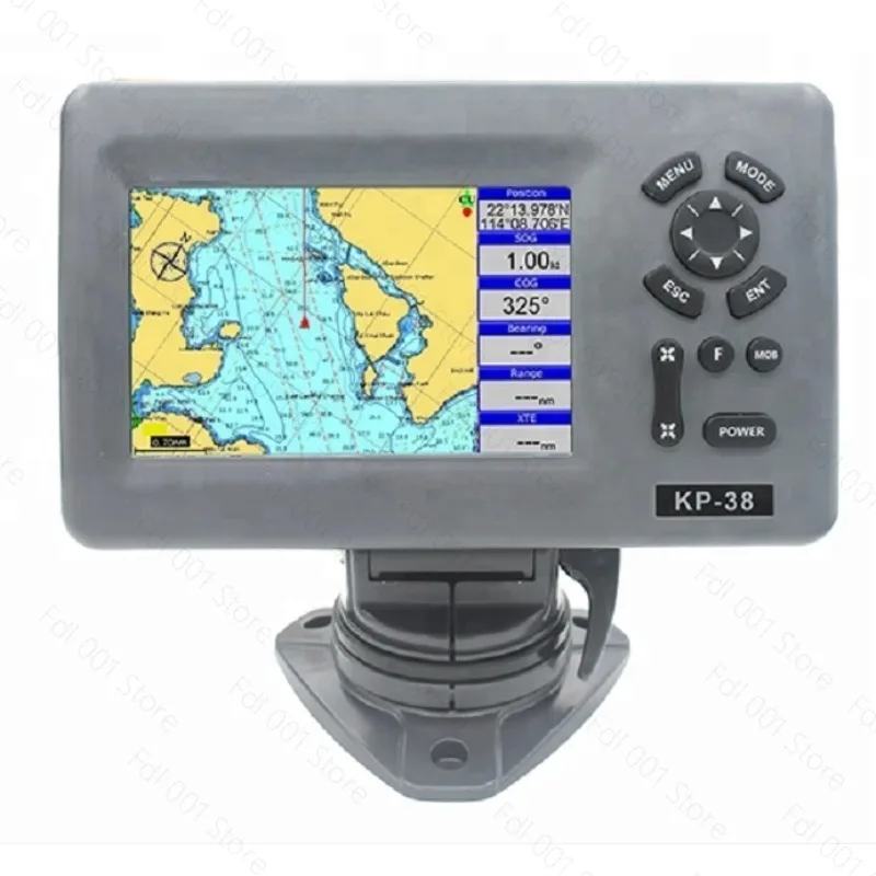 Marine GPS Chartplotter KP-38 Waterproof for Fishing Boat Navigation