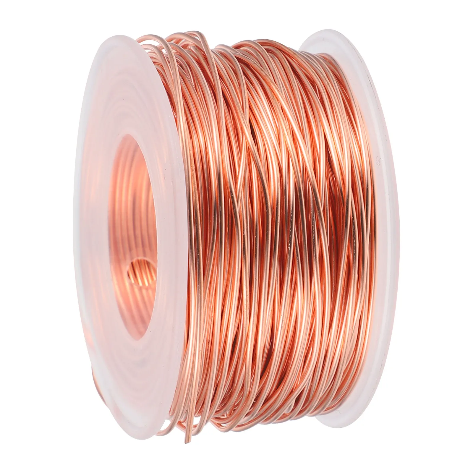 

40M Pure Copper Wire Sturdy Electroculture Gardening Antenna Versatile DIY Crafts Plants Copper Wire Roll for Jewelry Making