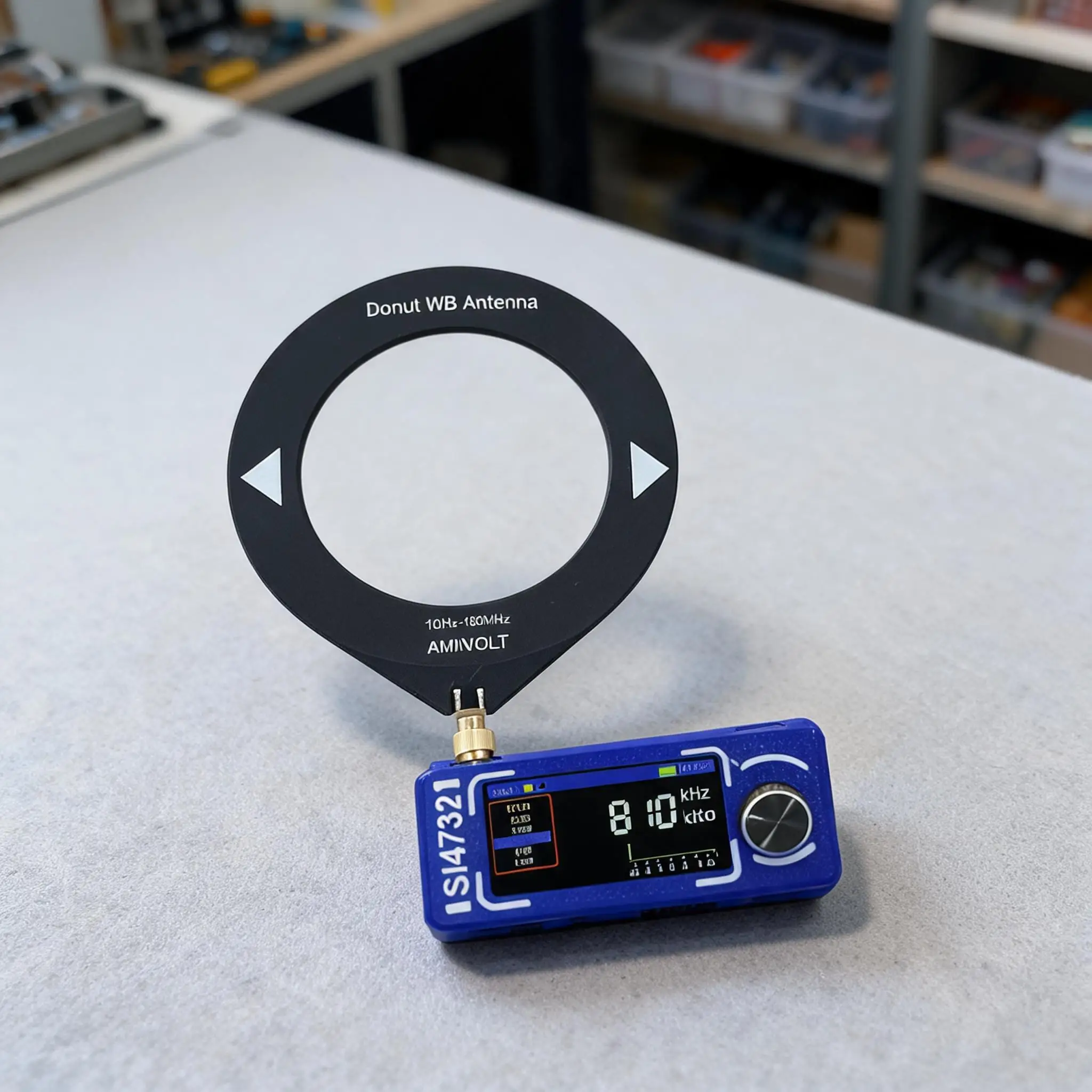 SI4732 Radio With Telescopic For Antenna For FM AM SW LSB USB Modes 1.9 Inch IPS Screen For Dsp Radio For Esp32-s3 Full Band