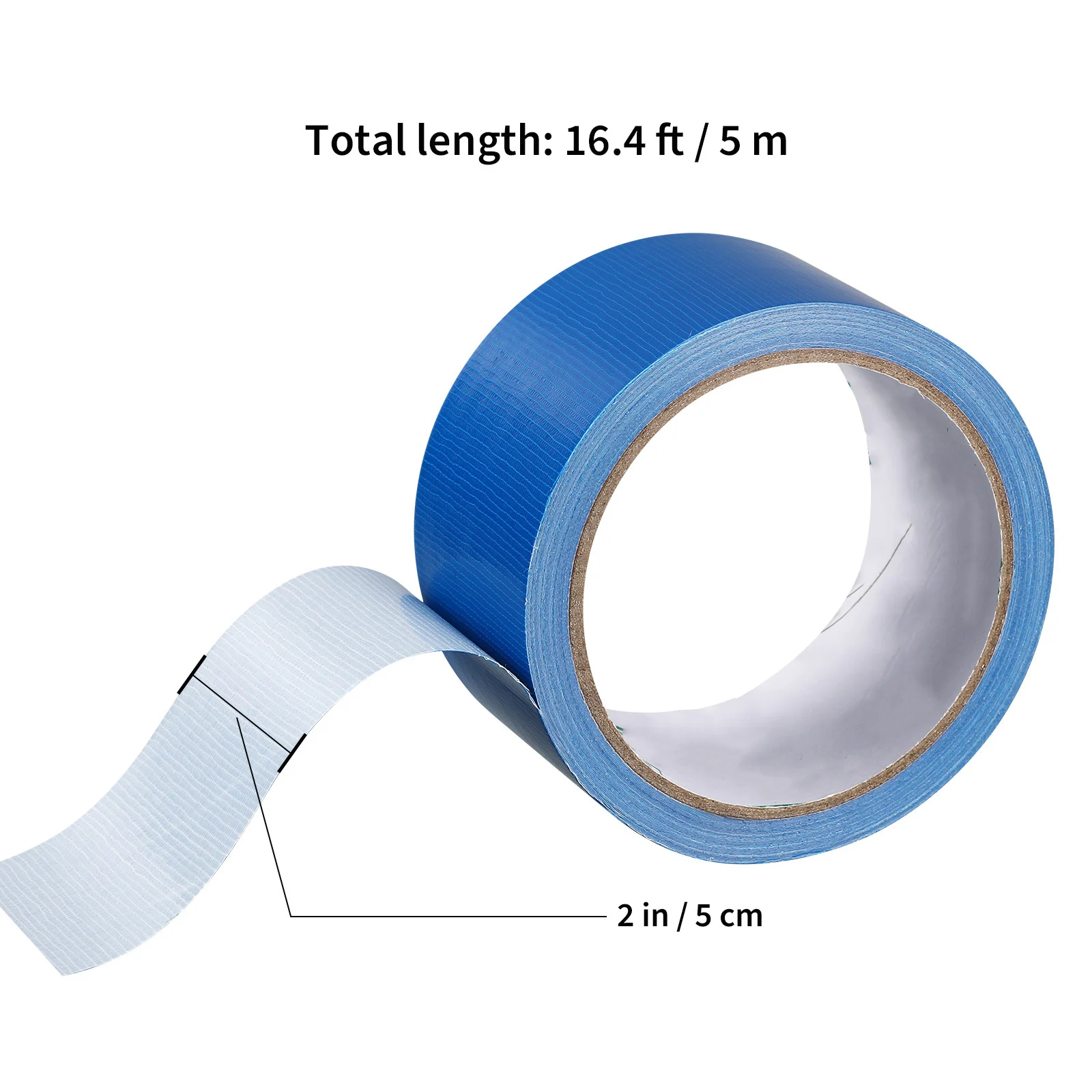 5 سنتيمتر X 10 متر الثقيلة القماش شريط لاصق مقاوم للماء لاصق قوي لإصلاح السجاد الطابق الآلات الكهربائية الأزرق الداكن