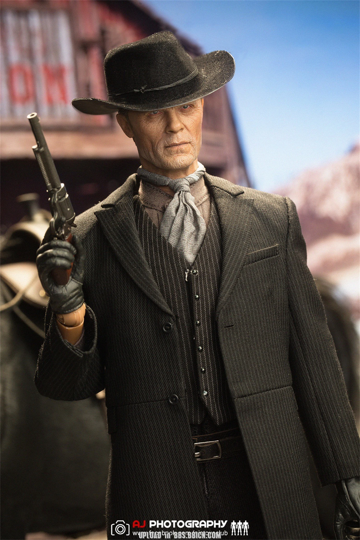 1/6 LS2022-01A The Westworld Black Man Ed Harris Action Figure No Horse 12inches Collection Doll Toys