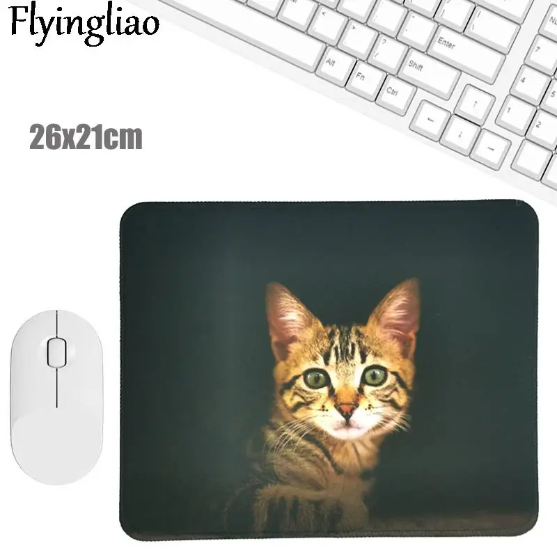 Lovely Cat Creative Office Keyboard Pad Kawaii Laptop Mouse Mat Anti Slip Desk Mats Custom Desk Pad Wrist Rest