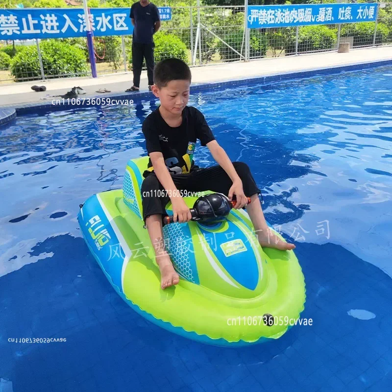 Battery‑Operated Inflatable Electric Jet Scooter Portable Water Propulsion Board for Outdoor Water Sport Entertainment