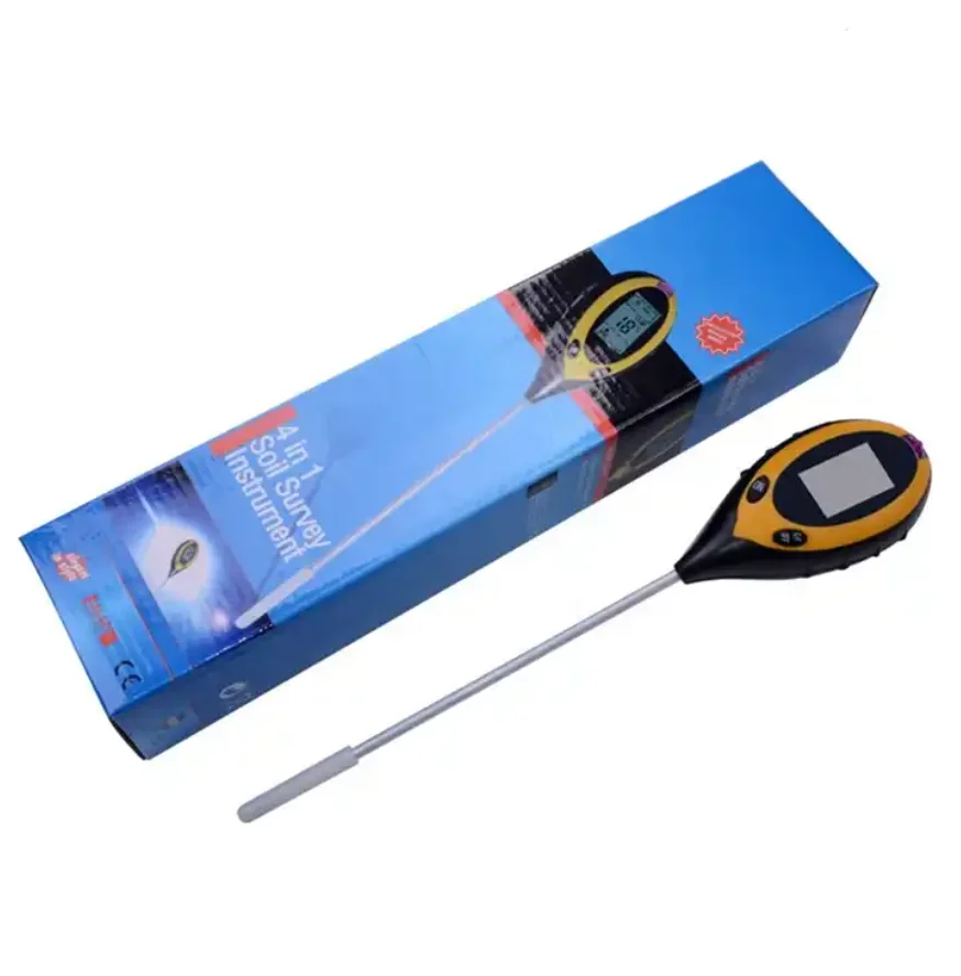 Soil Testersoil Moisture Metersoil Temperaturesoil PH Meter4-in-1 Humidity Tester Detector for Gardening Planting