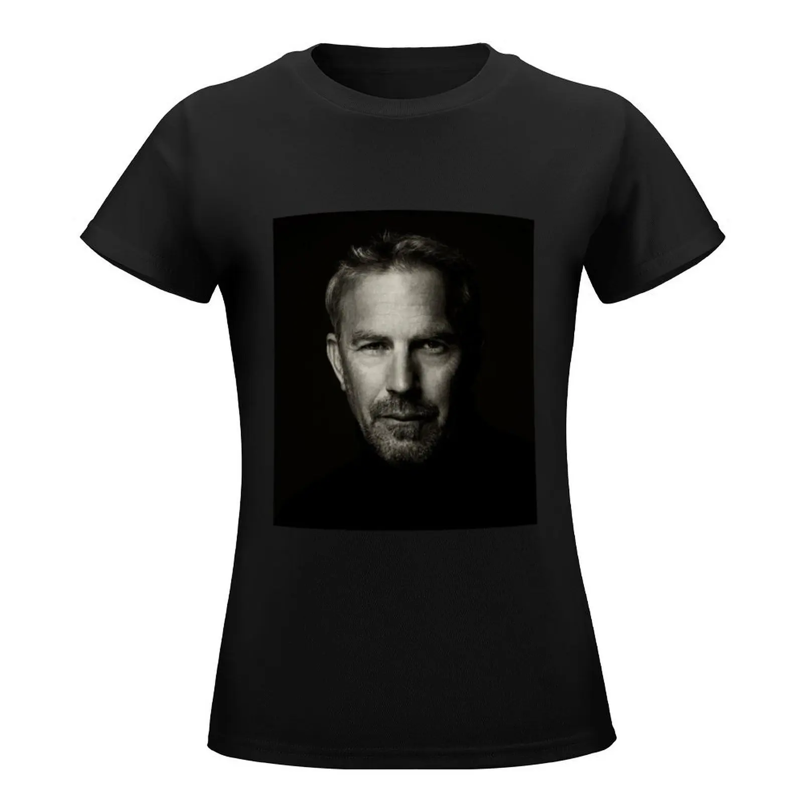 kevin costner T-Shirt customizeds customs design your own blanks animal print shirt for girls oversized t shirts for Women