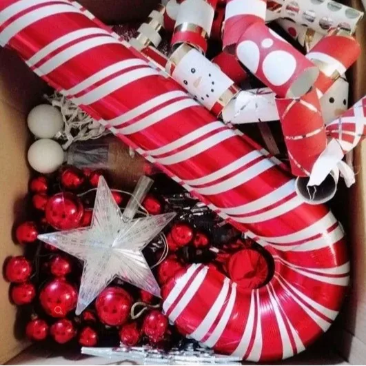 10 шт. 85x40 см надувные рождественские конфеты-палочки воздушные шары уличные конфеты-трости декор для рождественских украшений 2024 Navidad 10 шт. 85x40 см надувные рождественские конфеты-палочки воздушные шары уличные конфеты-трости декор для рождественских украшений 2024 Navidad