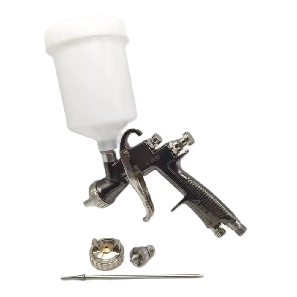 K400 Paint Spray Gun 1.4/1.7mm Stainless Steel Nozzle Car Paint Gun Furniture Sprayer R500 Spray Gun Air Spray Guns