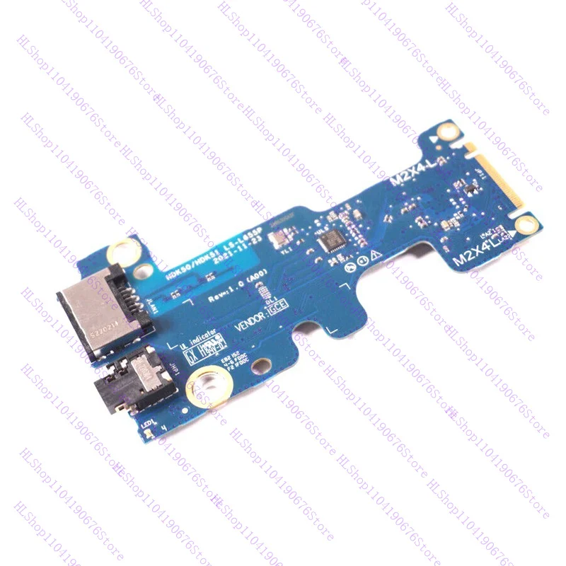 

Audio Network Port IO Board For DELL G15 5520 5521 G16 7620 HDK50 HDK51 LS-L655P