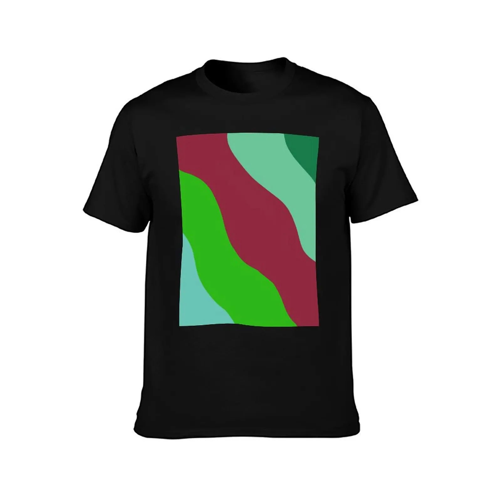 13 Going on 30 Camouflage - green and red T-Shirt t shirts for man cotton funny T-Shirt