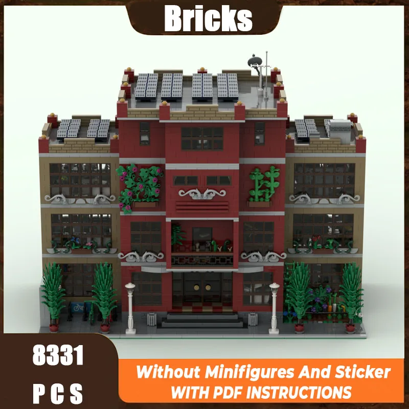 

New Moc Building Blocks Building Model Smith School Technology Modular Building Blocks Children's Festival Gift Toy DIY Set