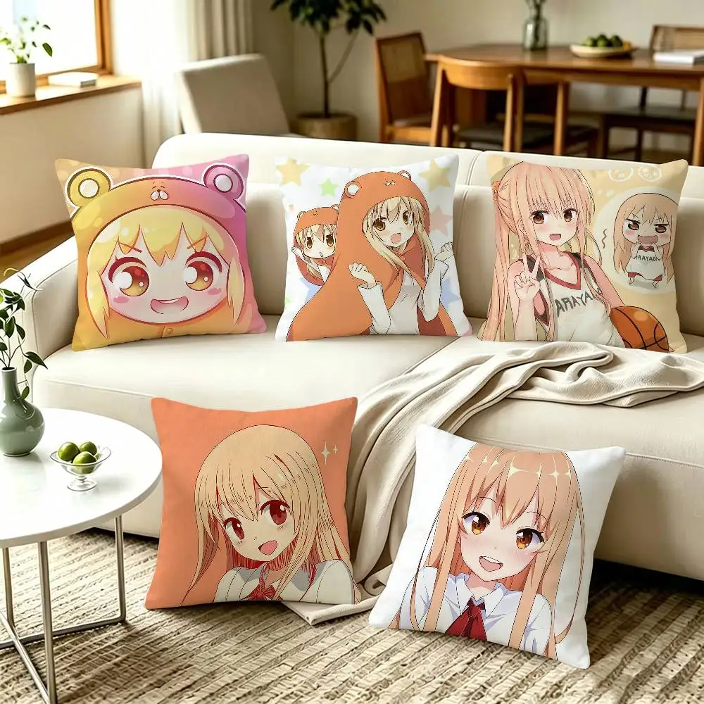 Himouto! Umaru-chan Anime   Home Sofa Cushion Covers and Aecorative Custom Pillow Covers