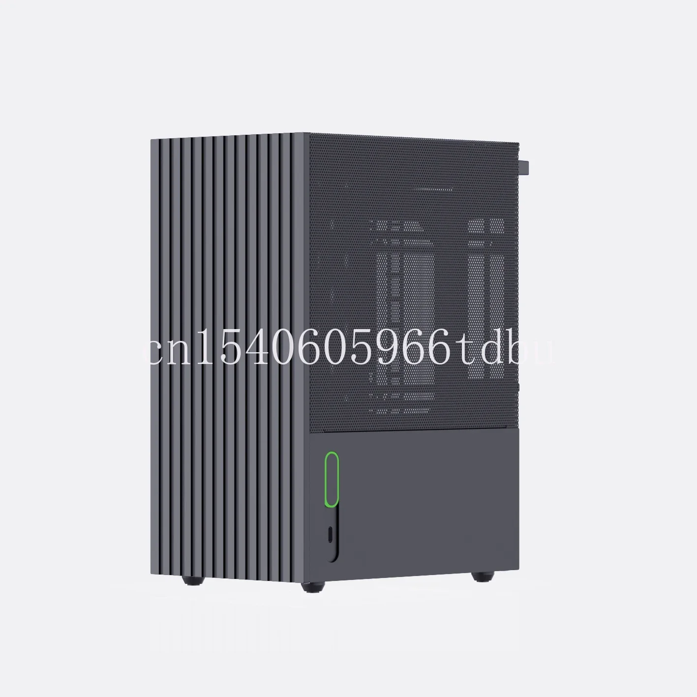 new [Rider R2] ITX case 7L aluminum alloy cnc120 water-cooled portable network surface black SFX desktop computer