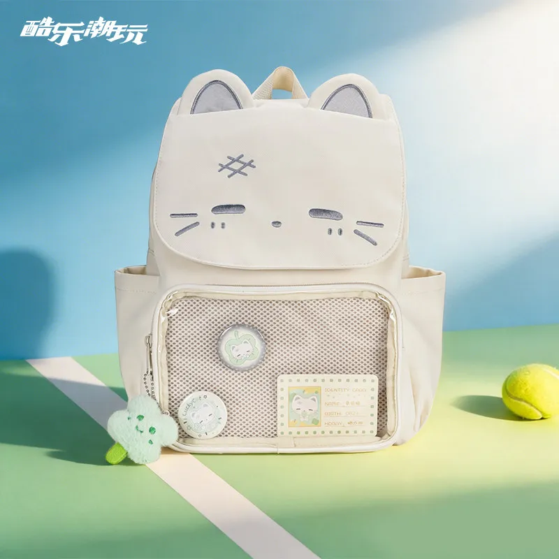 

Милая и очаровательная сумка-кроссбоди с мультяшным котом для женщин, новая школьная сумка для студенток, детская сумка, повседневный вместительный рюкзак для девочек