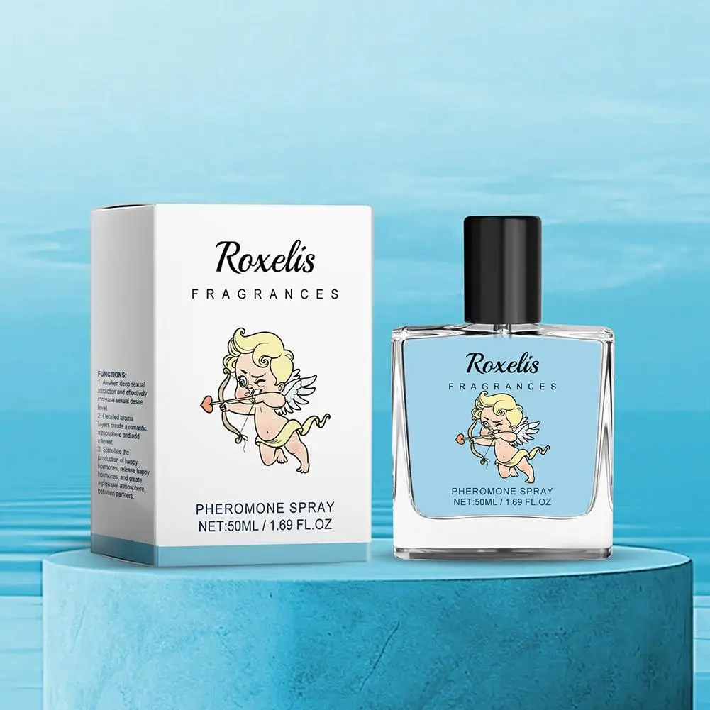 Roxelis Men's Perfume Cupid Angel Fragrance Rich Cologne Releases Charm Elegant Charm Lingering Fragrance Cologne Perfume