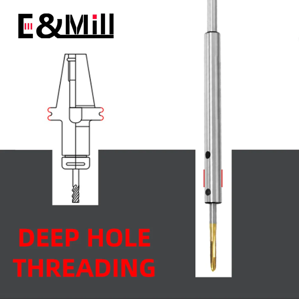 Tap Extension Rod Tapping Milling Cutter Prolong Sleeve ISO JIS Standard M3 M4 M6 M8 M10 M12 M14 M16 M20 GT12 GT24 Chuck Holder