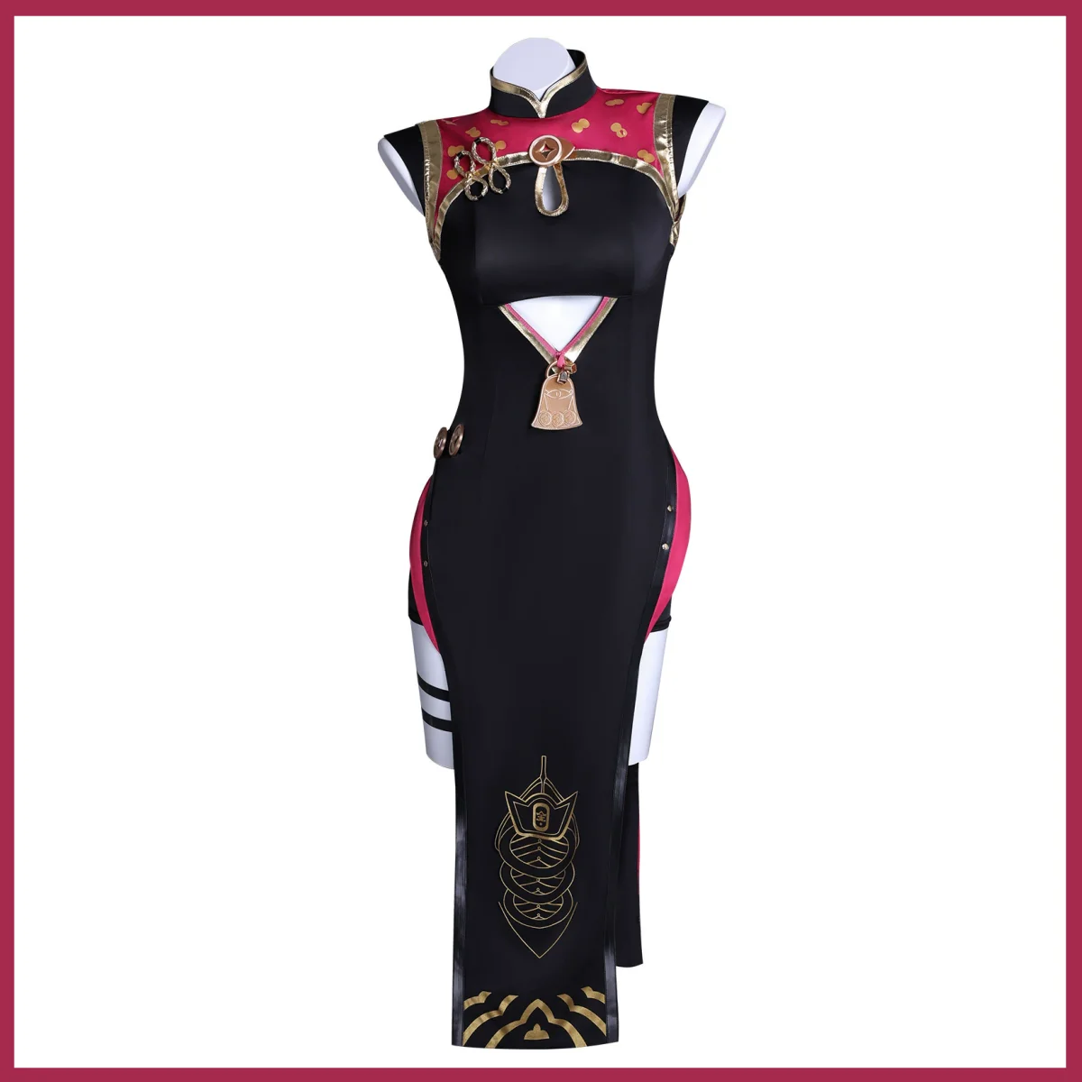 لعبة Zenless Zone Zero سويتي أزياء تنكرية لشرب الشاي على الطراز الصيني فستان شيونغسام زي نسائي مثير كرنفال #3