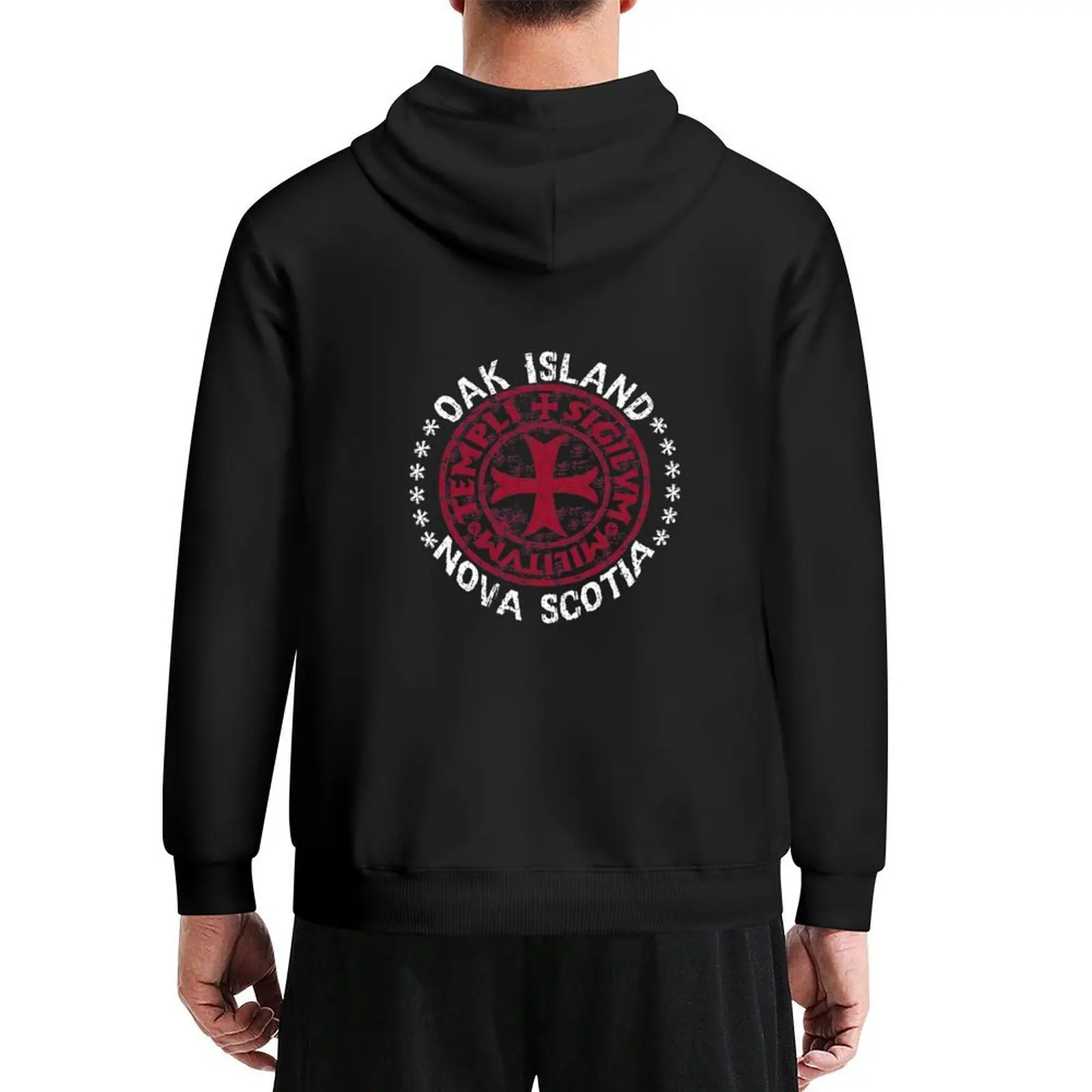 

Oak Island Treasure Hunter Knights Templar Cross Mystery Nova Scotia Hoodie men clothes fashion men men's hoodies