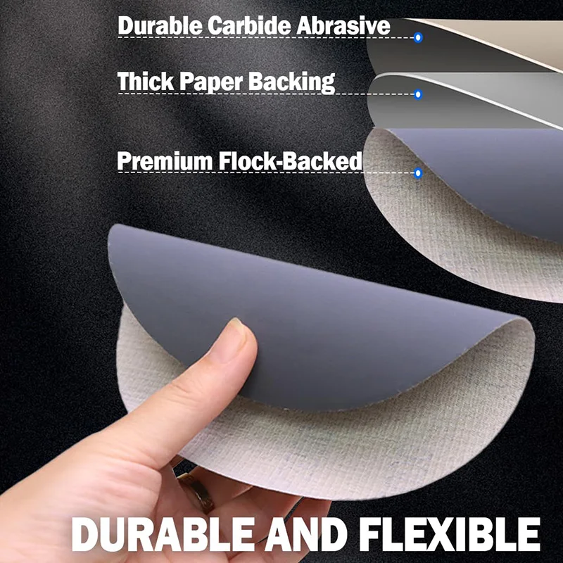 3/5/6 дюймов, 75/125/150 мм, шлифовальные диски в ассортименте, зернистость 60-10000, влажная и сухая наждачная бумага, совместимая со случайными орбитальными шлифовальными машинками, полировка