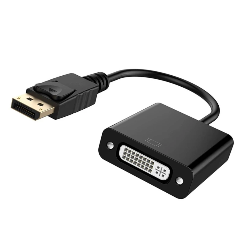 Universal  To DVI Adapter Gold Coated Pin Seamlessly Device Connectivity