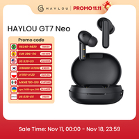 HAYLOU GT7 Neo TWS Wireless Headphones V5.4 Bluetooth Earphones Smart Touch Control Earbuds AAC Audio Decording Sport Headset