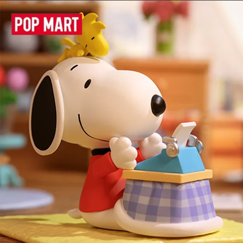 

POPMART Shinubi Stay Home Series слепая коробка мультяшные игрушки аниме фигурка кукла Mystery Box Kawaii Mind Spring Outing для девочек подарок