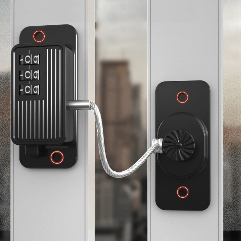 

Home Window Lock Door Security Protection Password Key Baby Safety Cabinet Refrigerator Drawer Locks Child Kids Baby Care